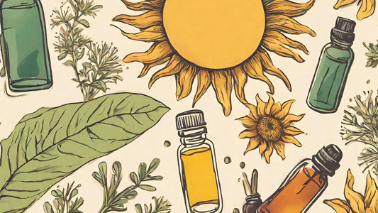 Essential Oils for Sunburn Relief 
