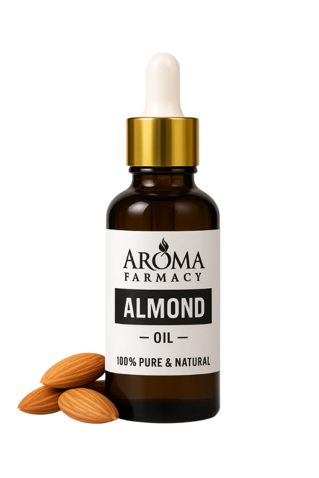 Sweet Almond Oil - Cold Pressed 100% Pure and Natural