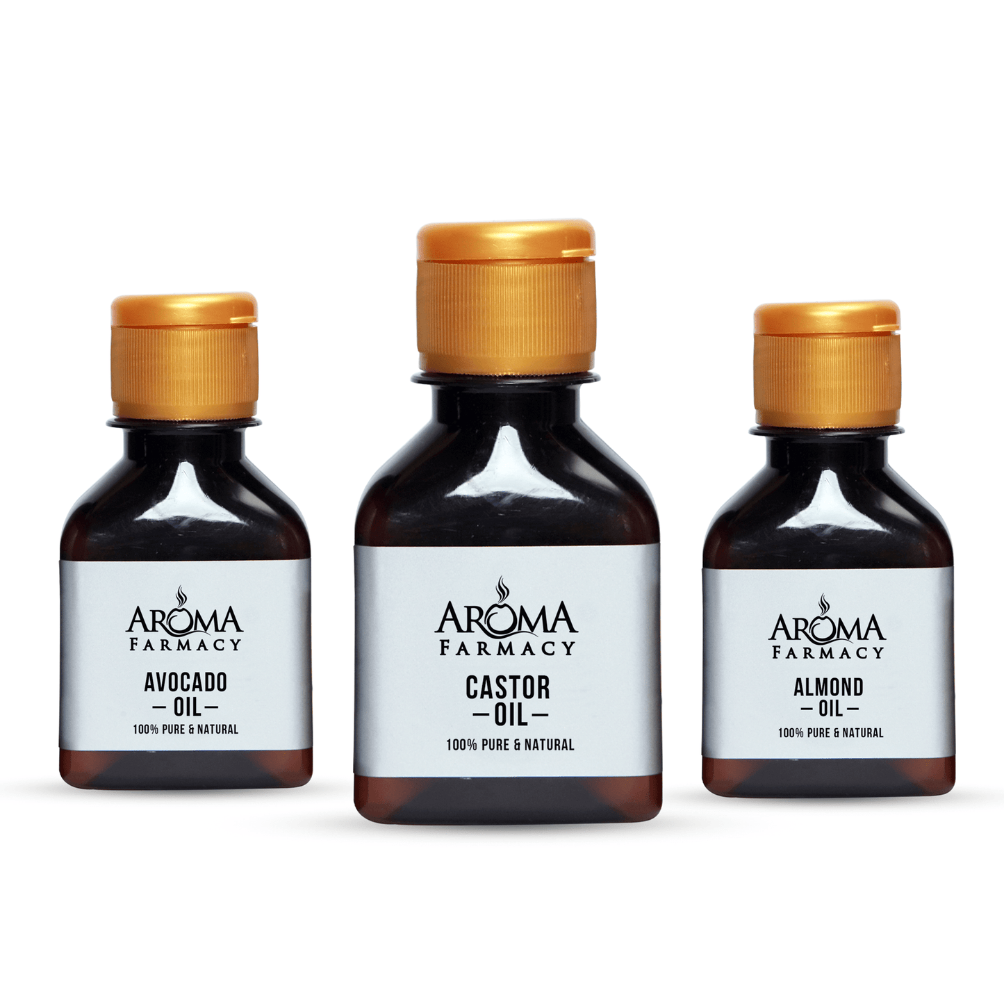 Top Selling 3 Carriers Oil 100% Pure & Natural - Aroma Farmacy
