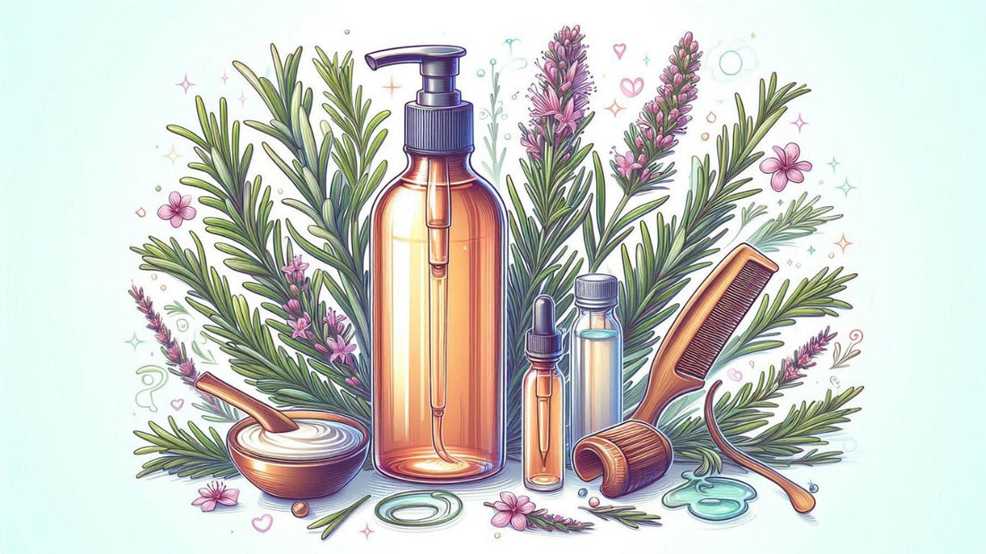 DIY Rosemary Hair Serum