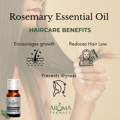 Rosemary Essential Oil 100% Pure & Natural (Undiluted)