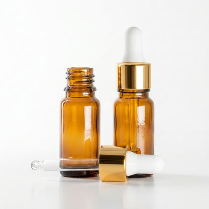Amber Glass Dropper Bottle