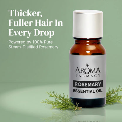 Rosemary Essential Oil 100% Pure & Natural (Undiluted)