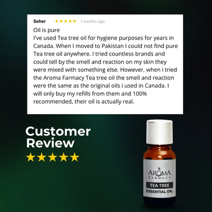 Tea Tree Essential Oil 100% Pure & Natural (Undiluted)
