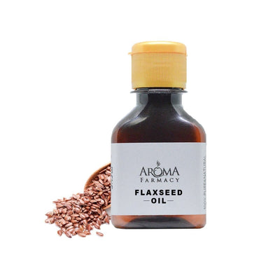 Flaxseed (Linseed) Oil 100% Pure & Natural | Top Grade: Food+Cosmetic - Aroma Farmacy
